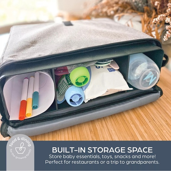Travel Booster with Storage - Picture 5 of 16